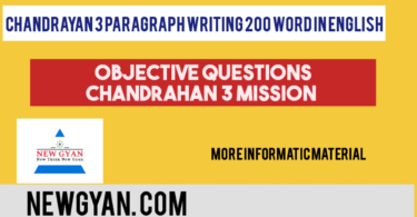 multiple choice questions general knowledge on paragraph writing chandrayan 3 mission